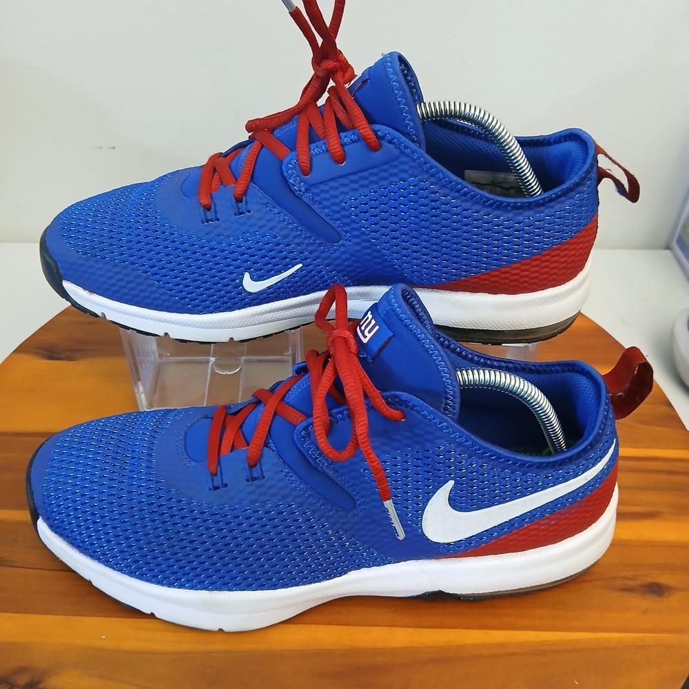 Nike Air Max Typha 2  Mens 10.5 Blue NFL New York Giants Shoes AR0512-400